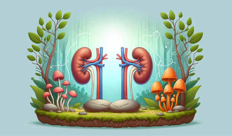 Zdjęcie dla Cordyceps a Niewydolność Nerek: Potencjalne Korzyści i Ryzyka