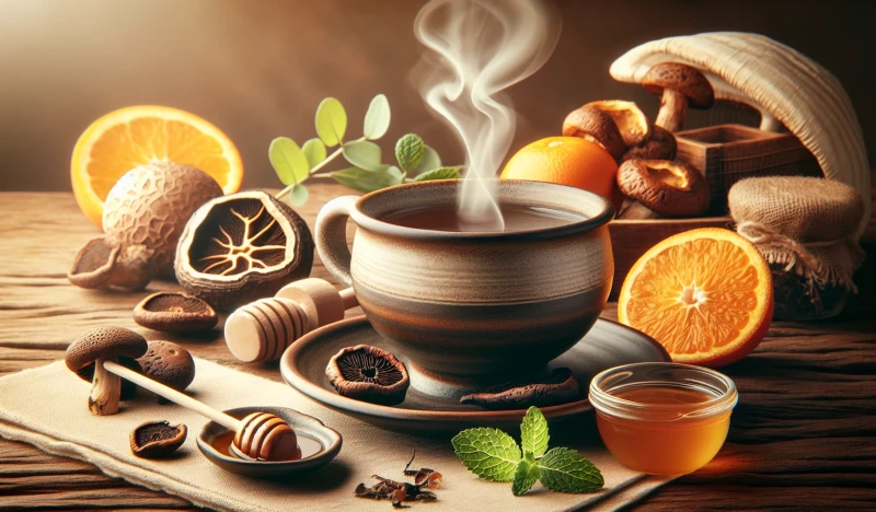 Zdjęcie dla Herbata z Chagi: Twoja Nowa Zdrowa Rutyna