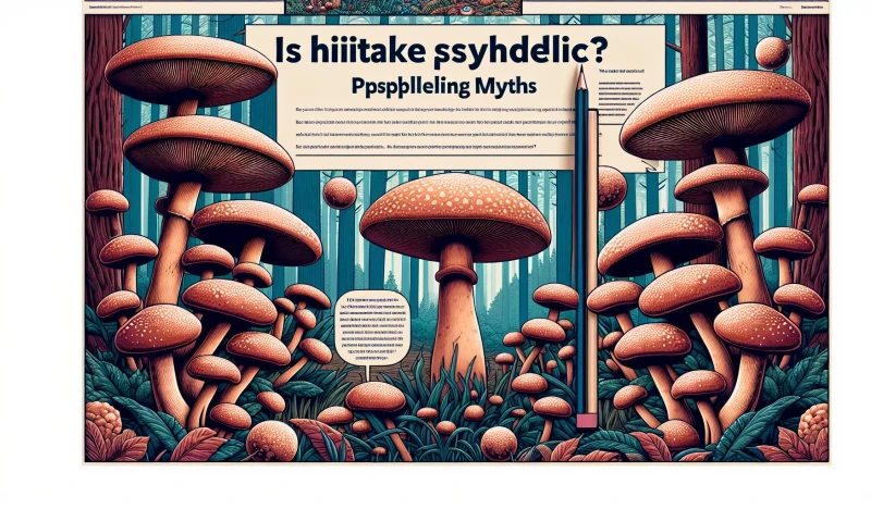Zdjęcie dla Czy Shiitake Jest Psychodeliczny? Rozprawianie z Mitami